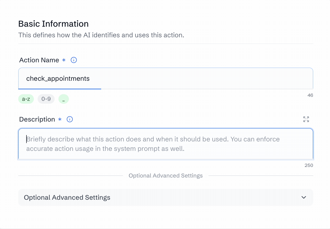 voice ai agent actions